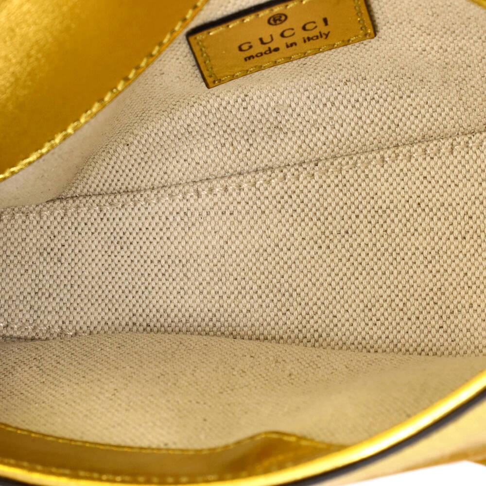 Gucci Horsebit Asymmetric Shoulder Bag #225619G16B - Picture 5 of 6